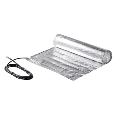 Electric Underfloor Heating System Aluminum Foil Mat Kit Heater For Laminate Carpet Wood Approved Floating Floor Tiles